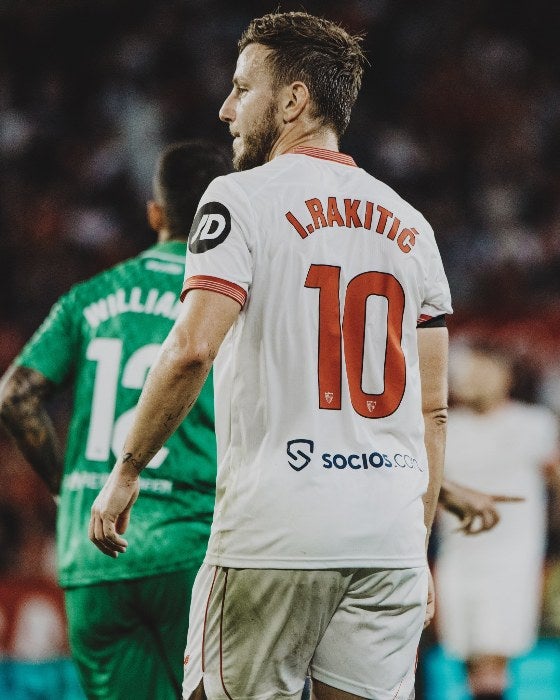 Ivan Rakitic en un partido de Sevilla