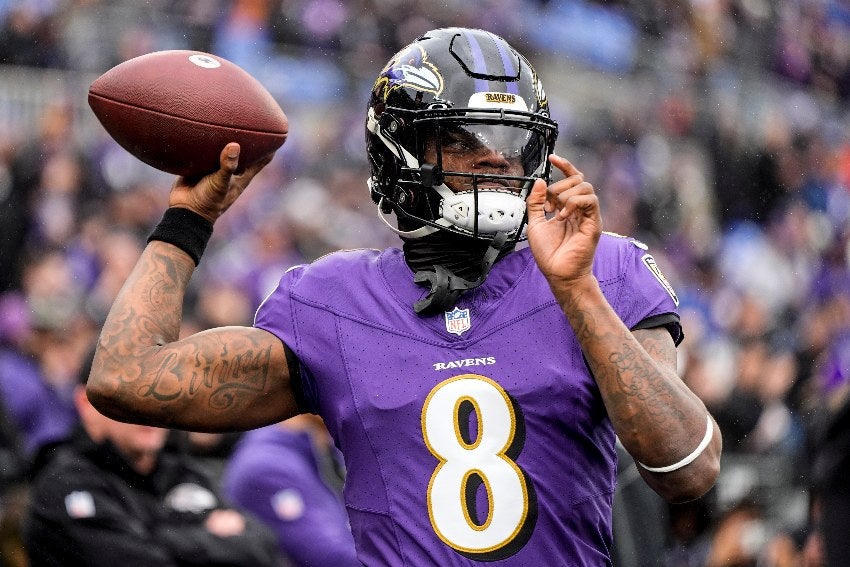 Lamar Jackson busca el Super Domingo con Ravens