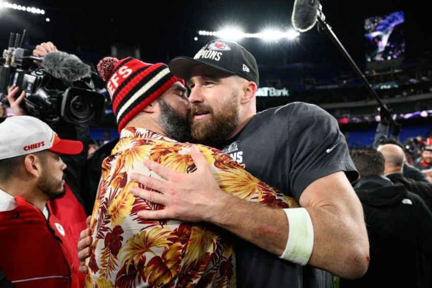 La emotiva felicitación de Jason Kelce a Travis