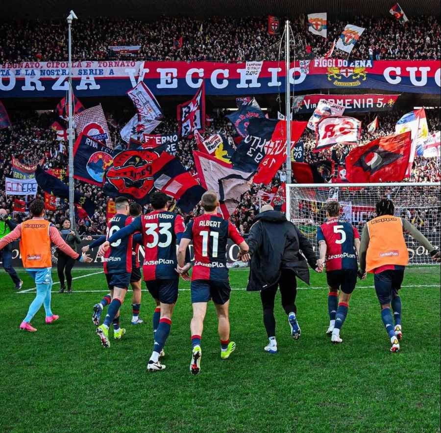 Genoa venció 2-1 al Lecce