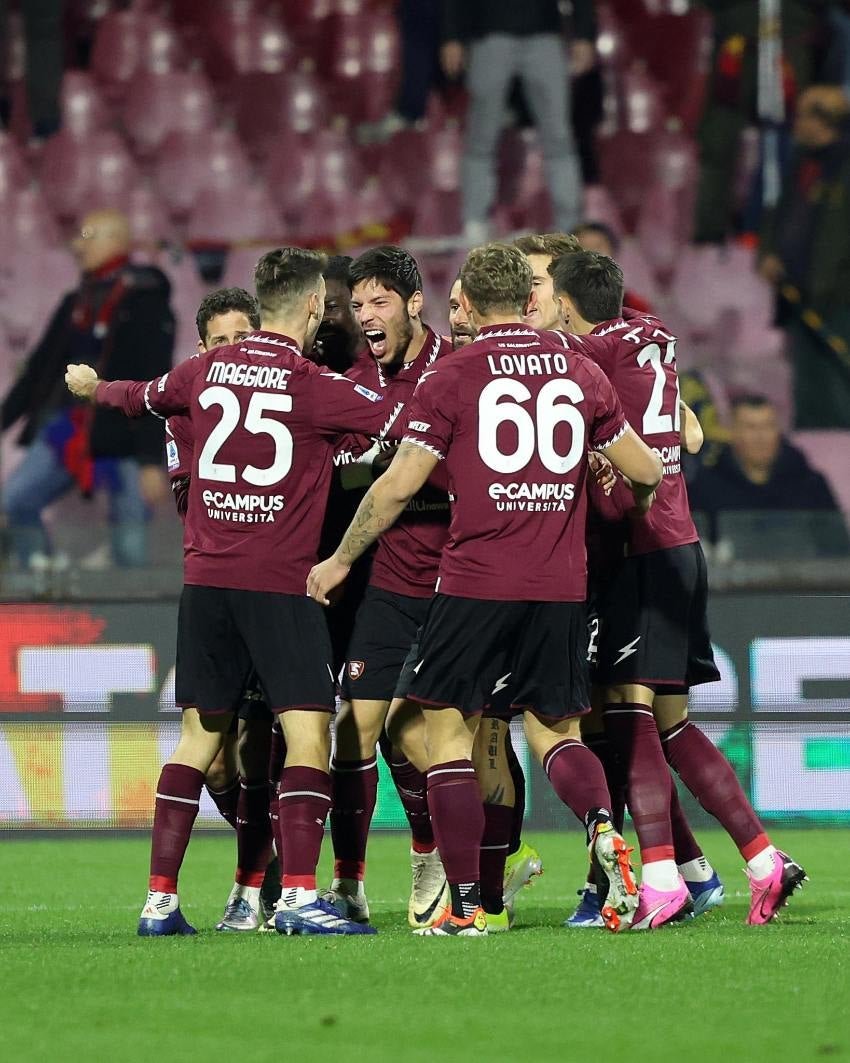 Salernitana enfrentará a la Roma