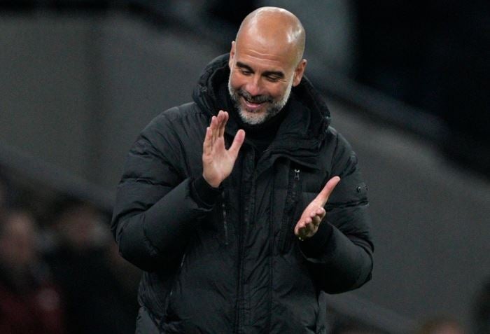 Guardiola aplaude en juego de los Citizens