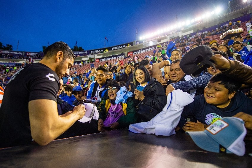 'Chuy' Corona en su regreso al Estadio Ciudad de los Deportes