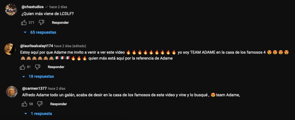 Los fans de Alfredo Adame fueron a comprobar si el video existía.