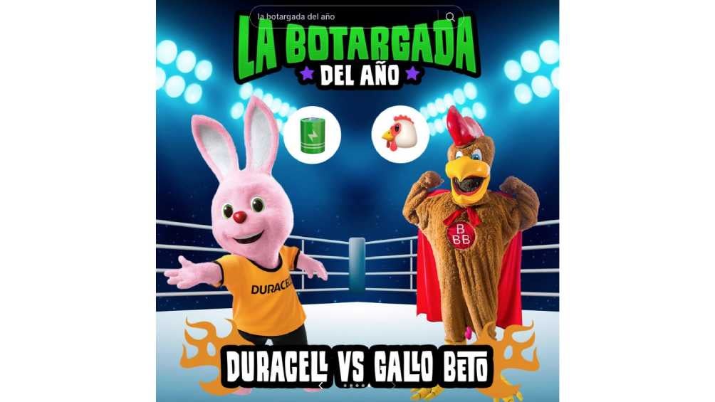 El conejo de Duracell parte como el favorito. 