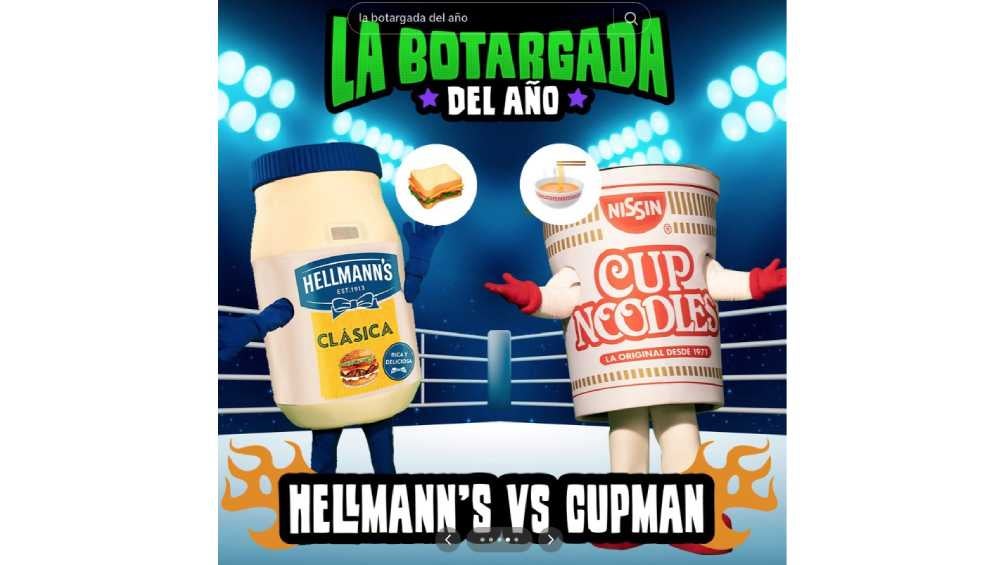 La Mayonesa Hellmann's y la Sopa Nissin prometen tener la lucha más pareja. 