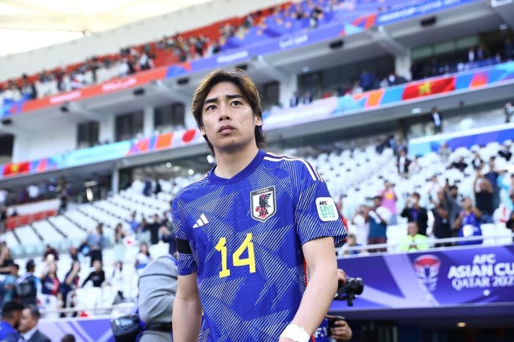 Junya Ito con la Selección de Japón 