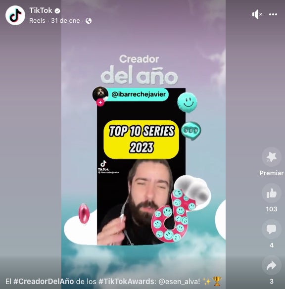 Se realizó la tercera entrega de los TikTok Awards sin ningún contratiempo.