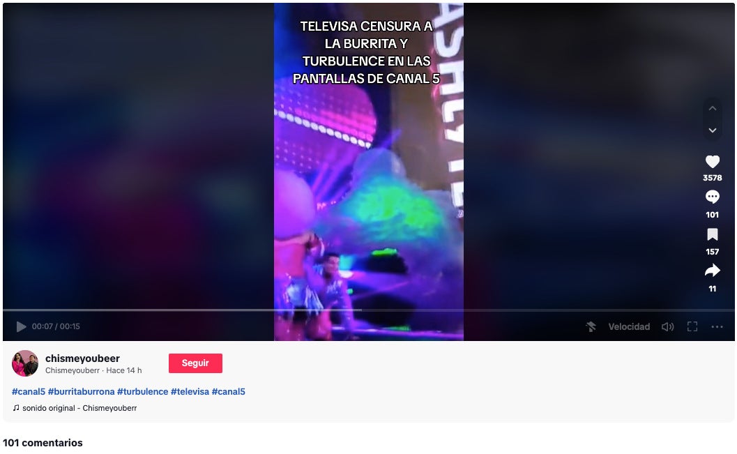 En la plataforma se denunció públicamente los errores que tuvo Televisa.