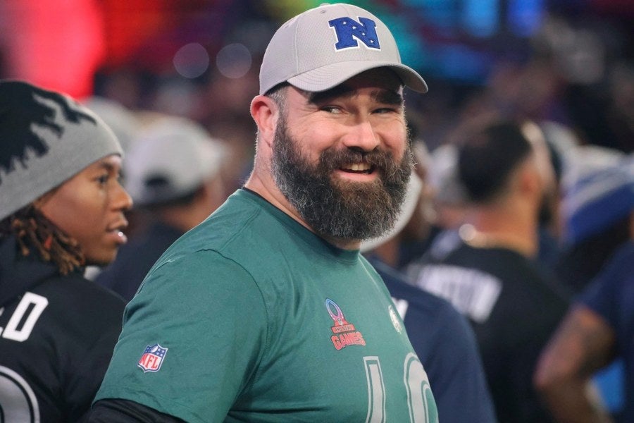 Jason Kelce en el Super Bowl