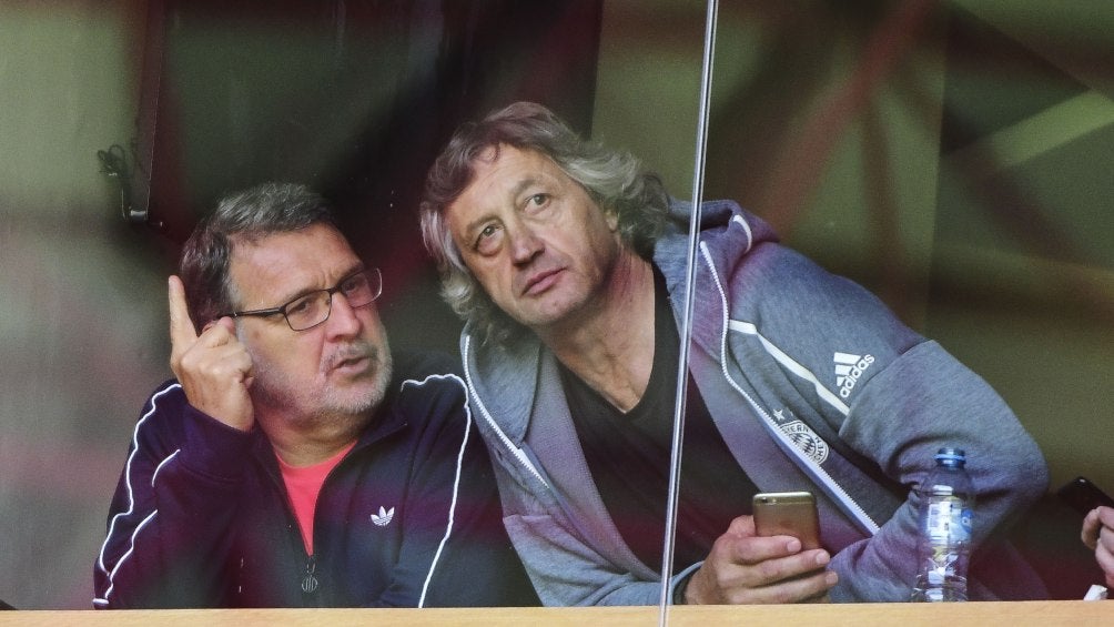 Gerardo Martino y Norberto Scoponi