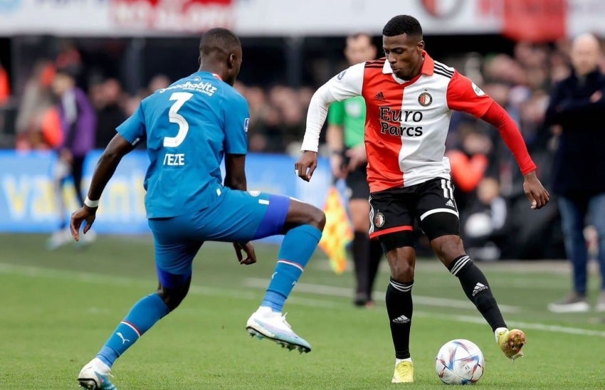 En partido con Feyenoord 