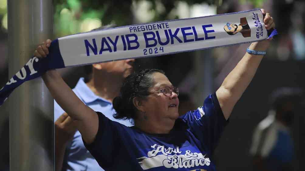 Los salvadoreños decidieron que Bukele continué como su presidente por 5 años más. 