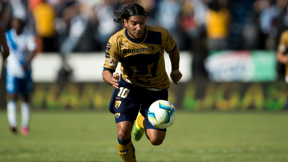 Martín Bravo anotó doblete para la última victoria de Pumas en el Volcán