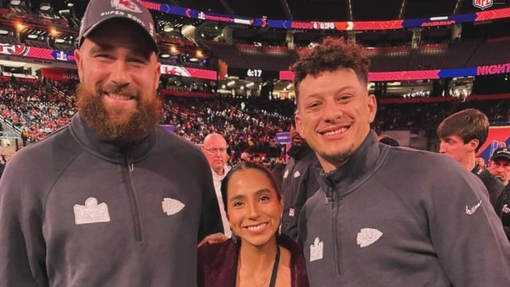 Mahomes elogia a Diana Flores: 'Te he visto jugar; eres una gran jugadora'