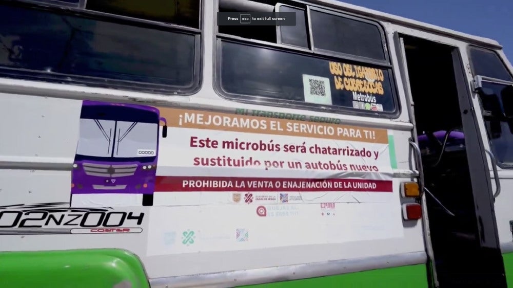 Las unidades viejas serán sustituidas por los autobuses.