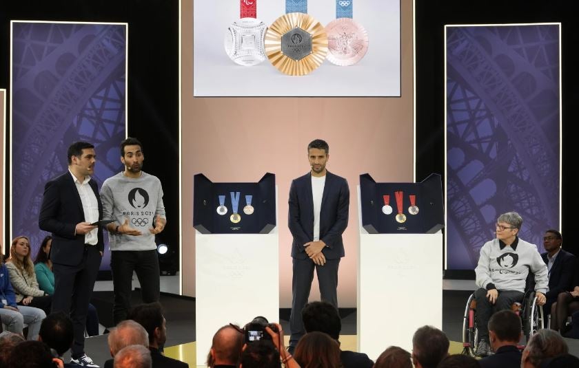 Presentación de las medallas de los próximos JO