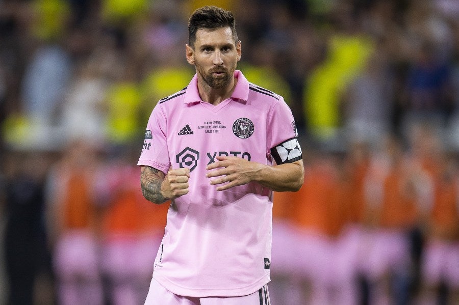 Lionel Messi con el Inter Miami