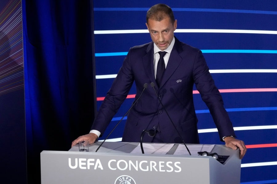 Aleksander Ceferin, presidente de la UEFA