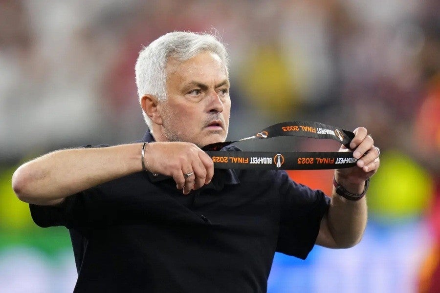 Mourinho como estratega de la Roma