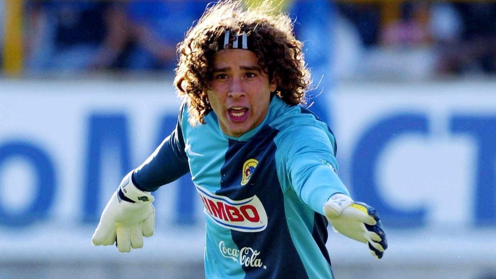 Memo Ochoa en sus inicios con América