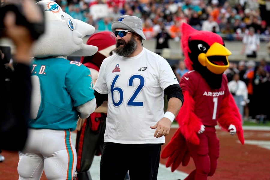 Jason Kelce en el Pro Bowl