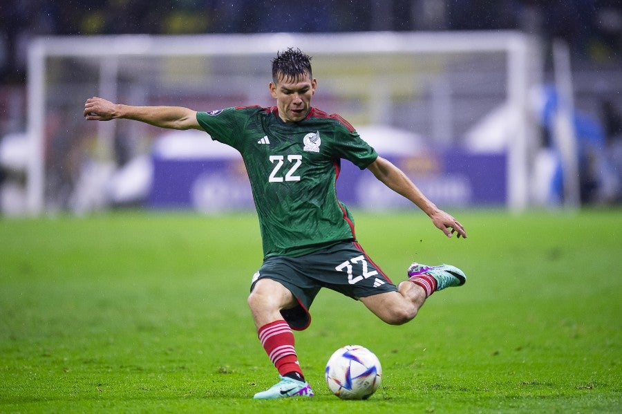 'Chucky' Lozano con la Selección Mexicana