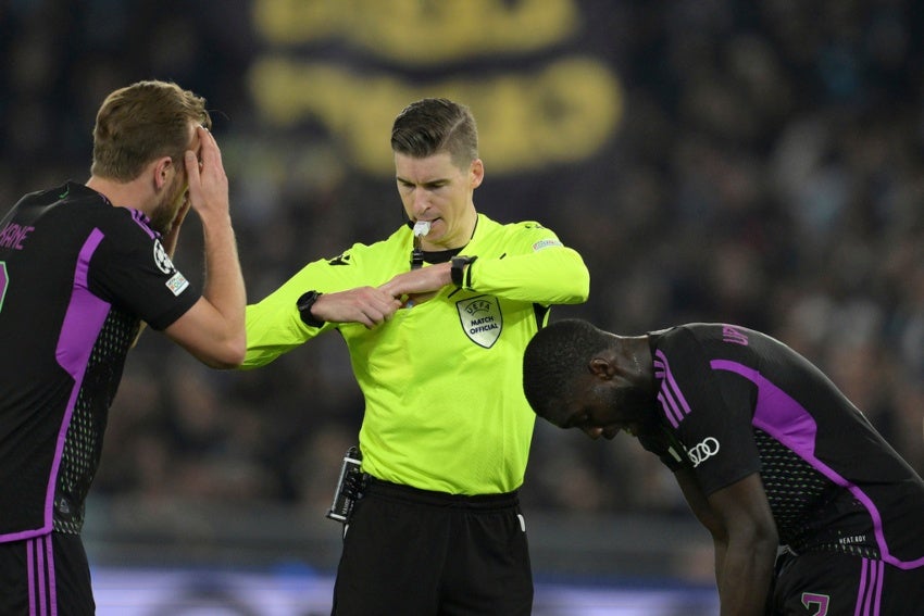 El francés salió expulsado en Champions League 