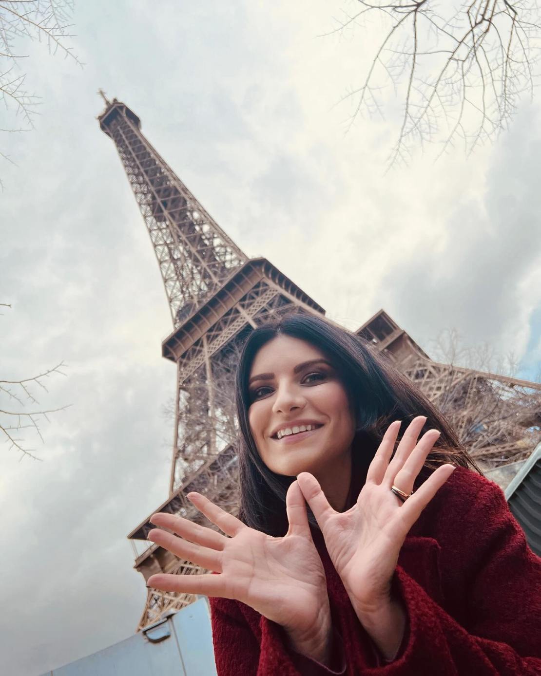 Laura Pausini se presentó el pasado martes ante su público de París.