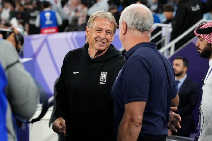 Jürgen Klinsmann en la Copa Asia