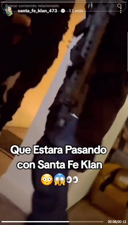 El video que publicó preocupó a sus seguidores, pues no es al primera vez que lo arrestan.