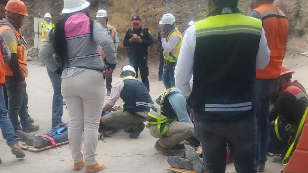 Tren Interurbano: Caen dos trabajadores en las obras; muere uno y el otro queda lesionado