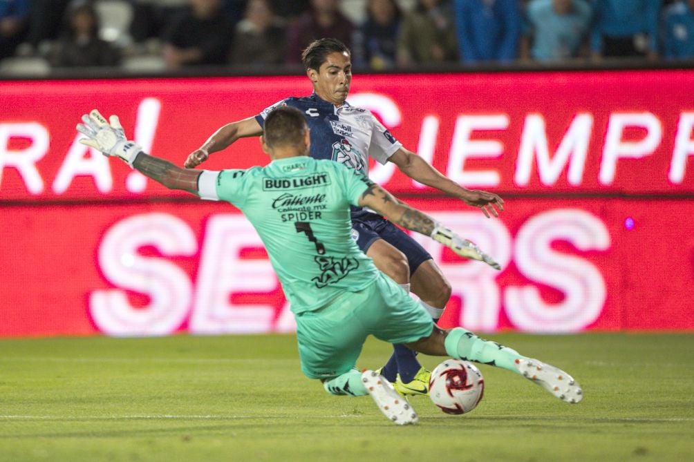 Orozco durante su etapa con Santos