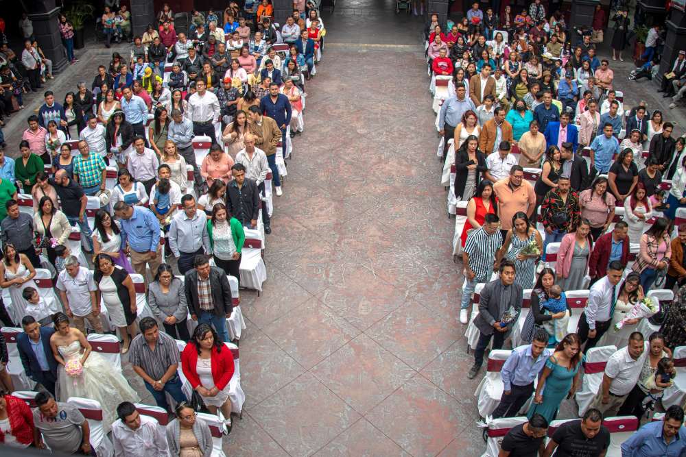 Todos los enamorados tendrán una ceremonia en la alcaldía.