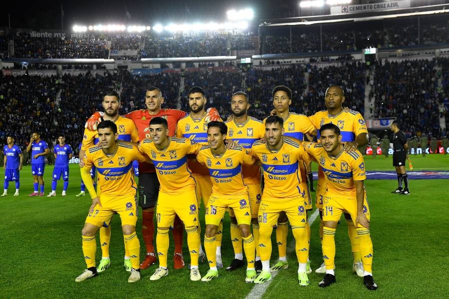 Foto oficial de Tigres del duelo ante Cruz Azul