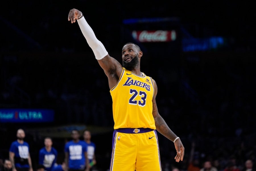 LeBron James con los Lakers