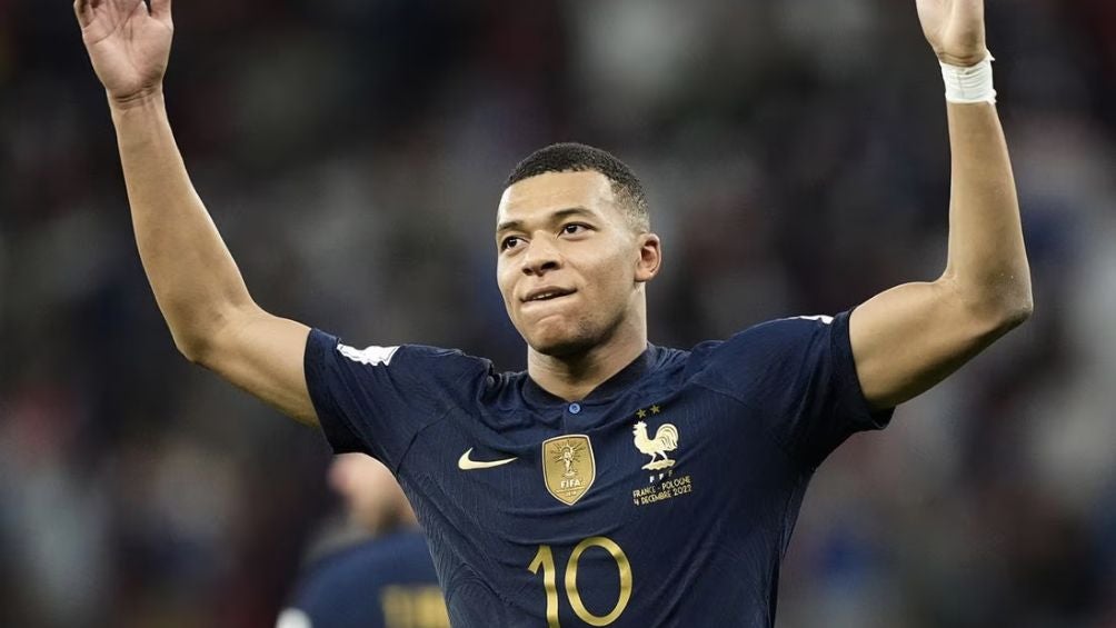 Mbappé con Francia