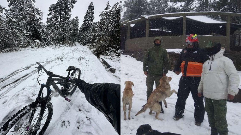 Hay Alerta Naranja en los puntos donde se presentan las nevadas.