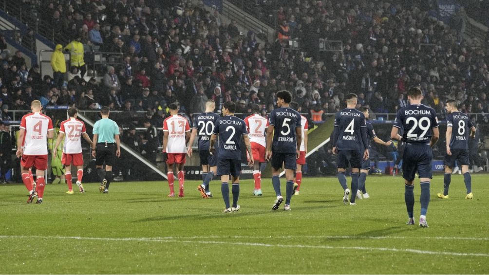 Bayern Munich cayó ante el Bochum