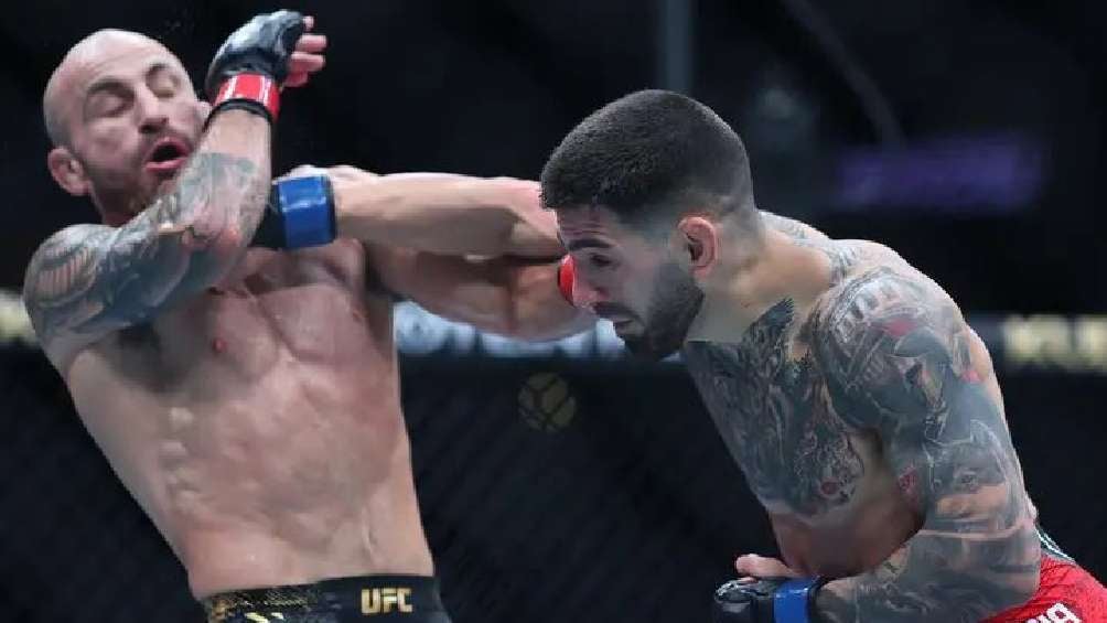 El amigo de Zuckerberg, Alexander Volkanovski perdió ante Ilia Topuria. 