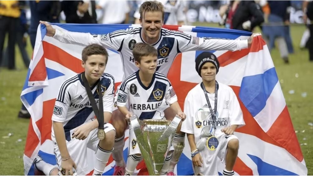 Beckham en su paso por la MLS