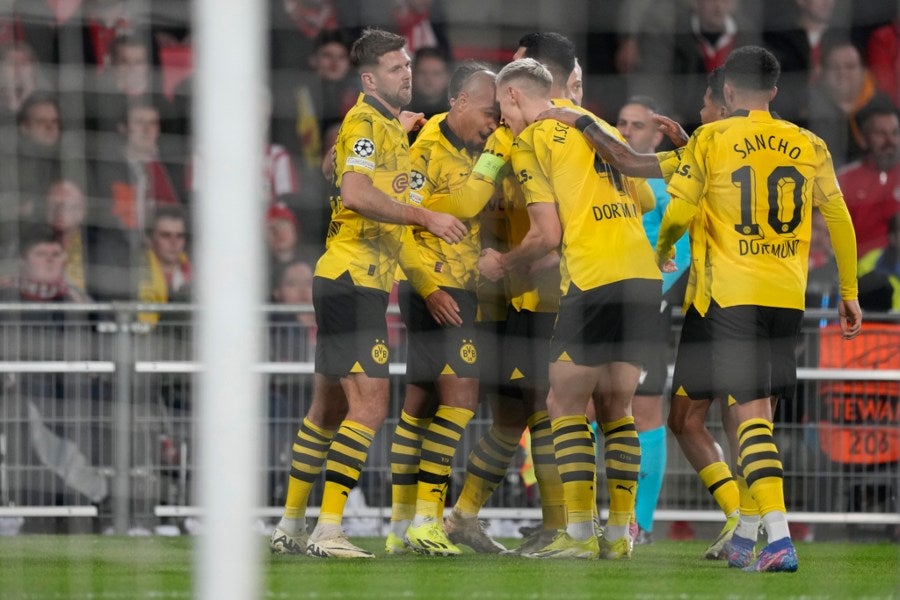 Borussia se puso adelante en el primer tiempo