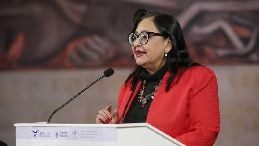 La ministra presidenta Norma Piña fue severamente criticada por AMLO. 