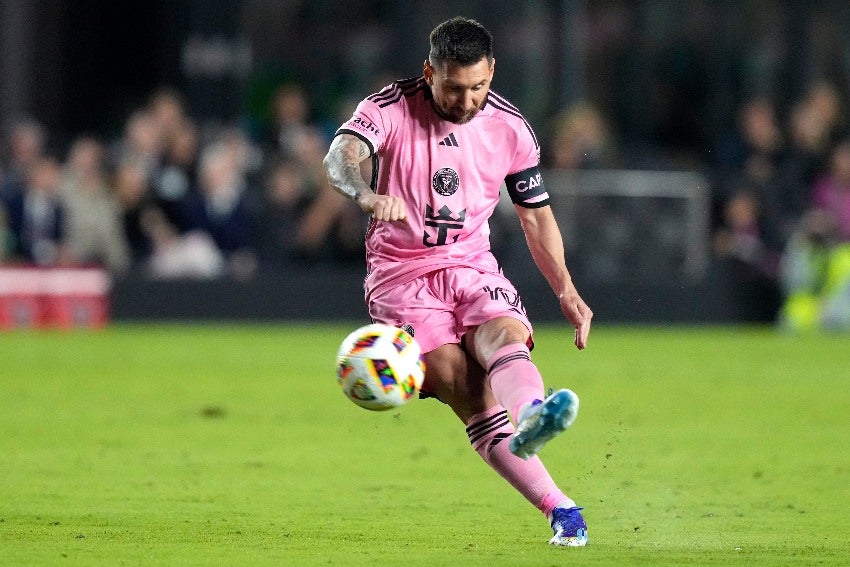 Messi en el inicio de la MLS con Inter Miami