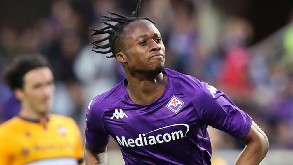 Christian Kouamé, delantero de Fiorentina, dio positivo a Malaria tras la Copa Africana