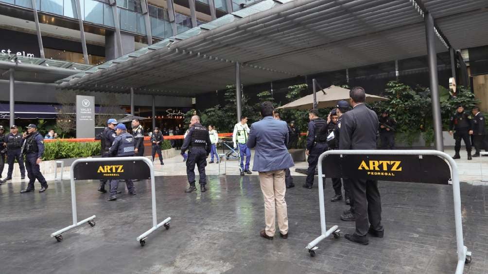 En el lugar también ha habido actos violentos. 