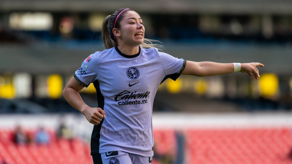 Katty Martínez durante un partido