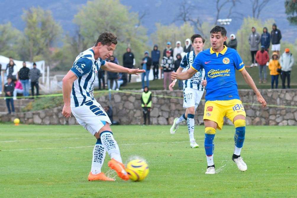 América en el encuentro ante Pachuca de la categoría Sub 23