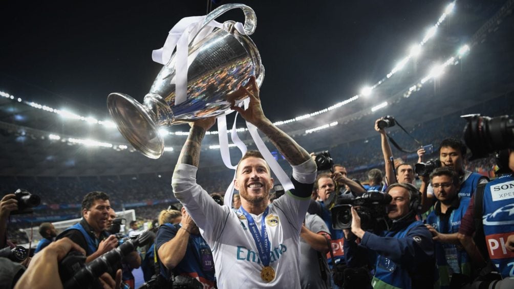 Sergio Ramos ganó 4 Champions con el Real Madrid