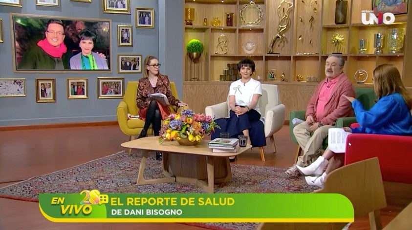 En el programa han estado informando cómo va Daniel Bisogno.